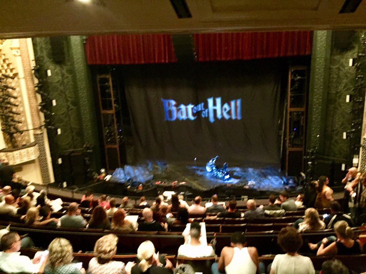 philiprr's tweet photo. Went to City Center in New York, Bat Out of Hell, the musical. NY https://t.co/YRmGs2oMRK https://t.co/EsmZVNdO6K