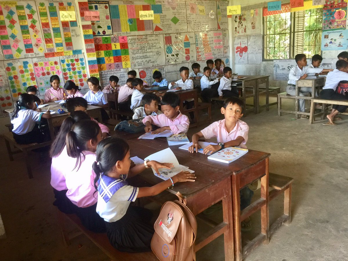 educambodia's tweet photo. More progress than ever. With 29 photos &amp;8 YouTube videos to tell the story - please open &amp;enjoy https://t.co/hX10qV45FI love from - our over 1000 children, their teachers &amp; families https://t.co/NjqebJaH65