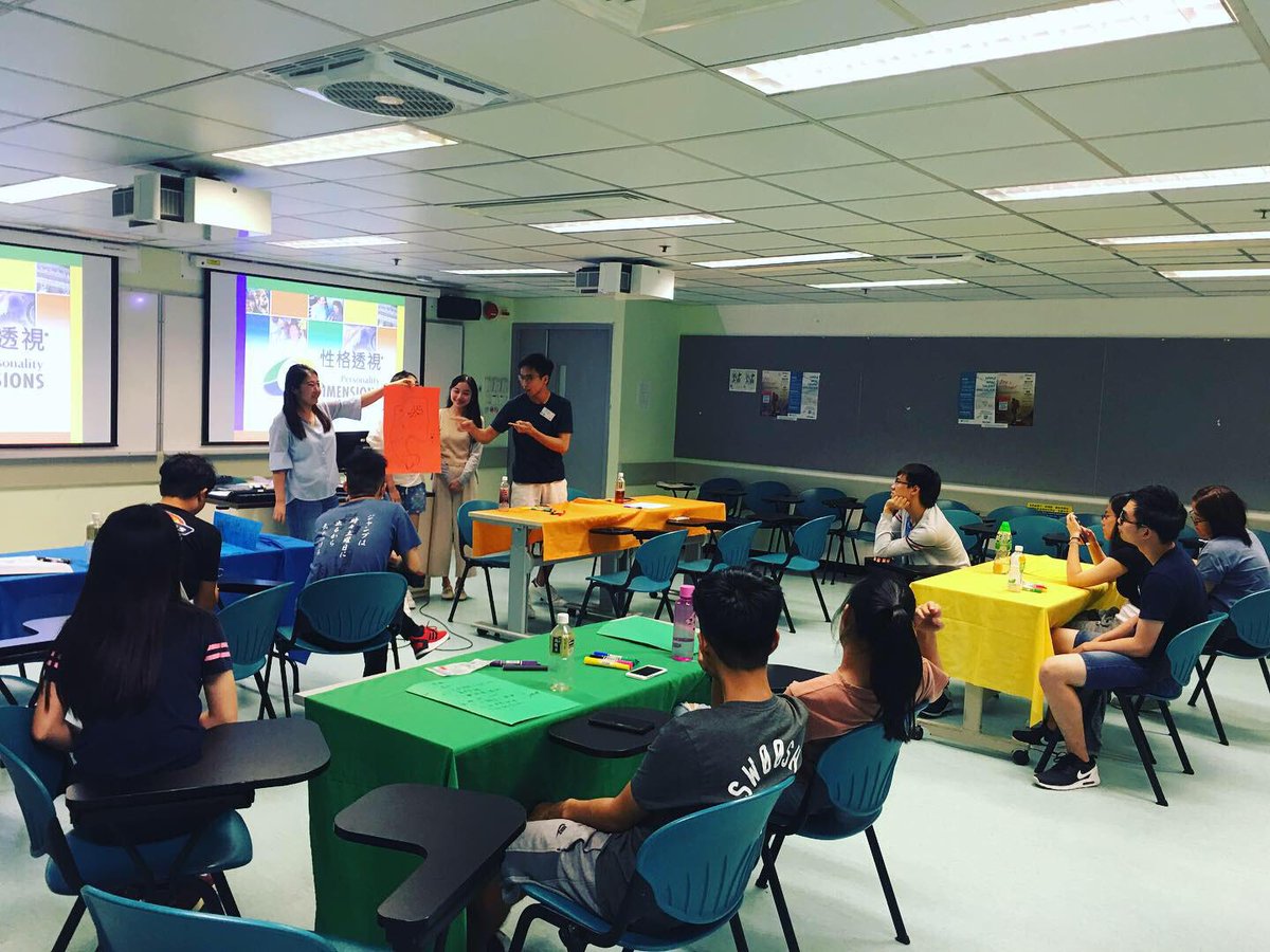 AliveWorkshop's tweet photo. Summer 2019 #PersonalityDimensions Workshop with Joint university Mental-wellness Project of Positive Education Laboratory,City University of Hong Kong! “When I discover who I am, I’ll be free.”-Ralph Ellison.Let’s get our #youth to aware, and, to be themselves. #youthempowerment https://t.co/nb5CWaXhq3