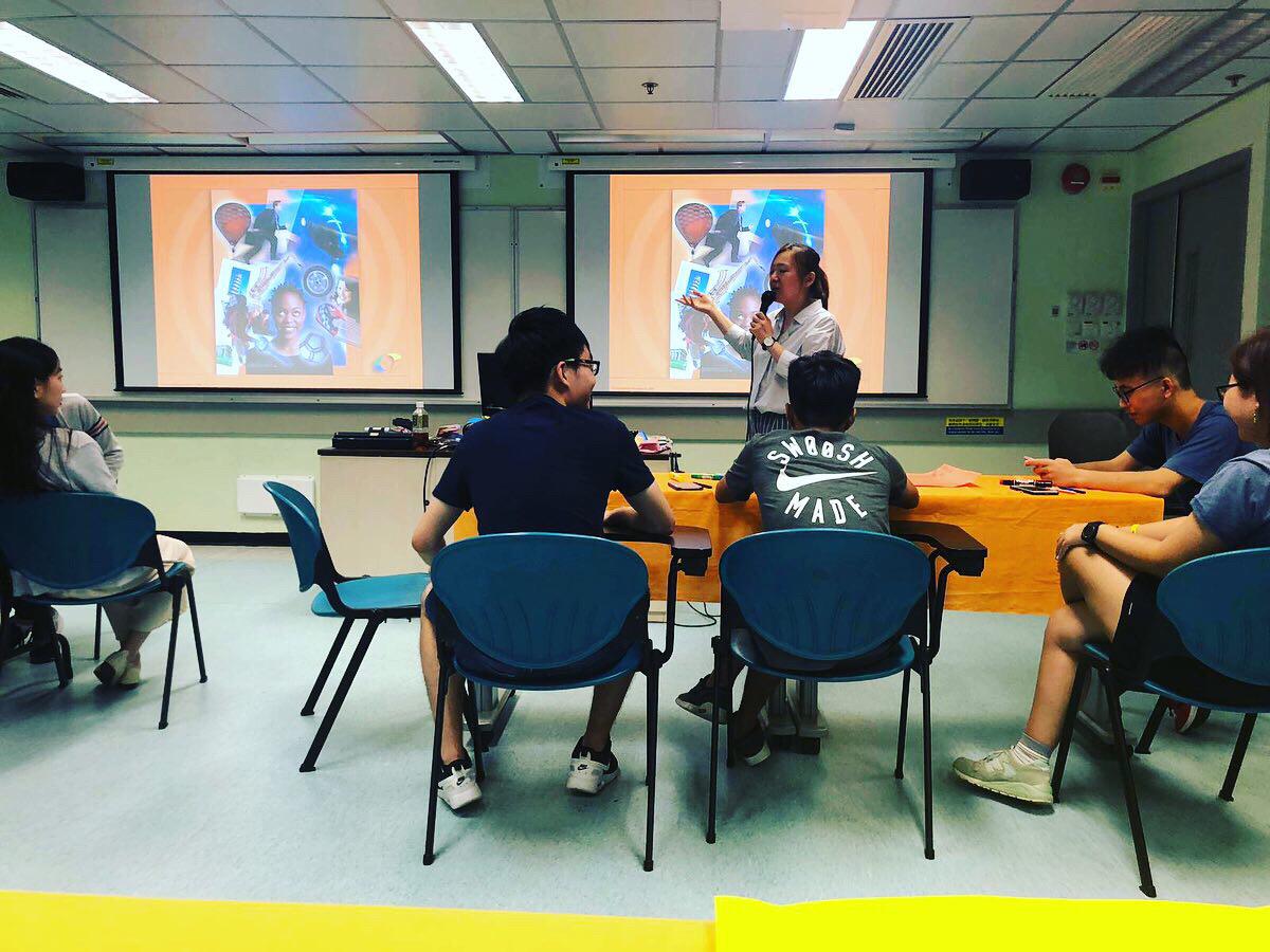 AliveWorkshop's tweet photo. Summer 2019 #PersonalityDimensions Workshop with Joint university Mental-wellness Project of Positive Education Laboratory,City University of Hong Kong! “When I discover who I am, I’ll be free.”-Ralph Ellison.Let’s get our #youth to aware, and, to be themselves. #youthempowerment https://t.co/nb5CWaXhq3
