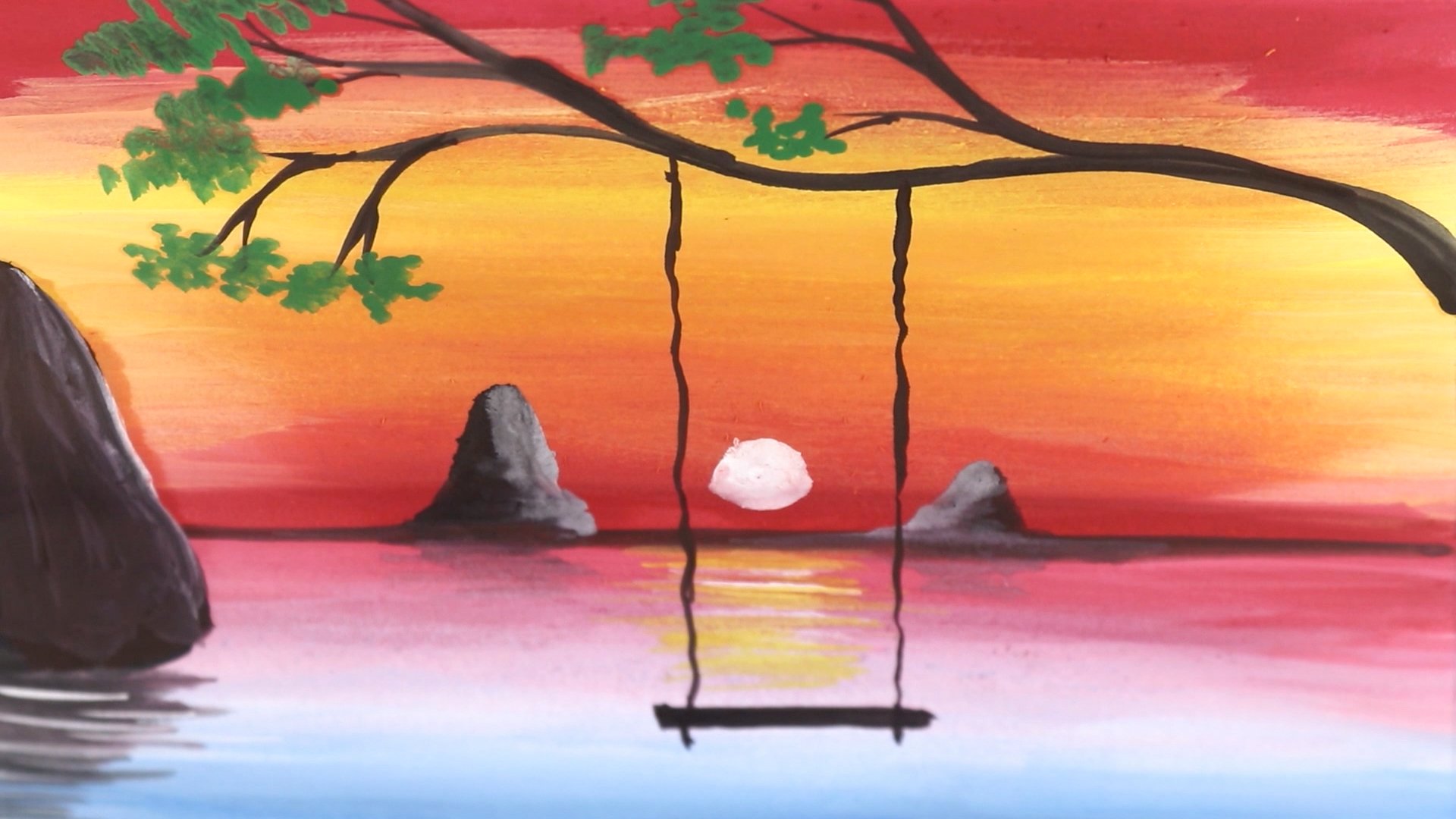 Scenery 2024 painting easy