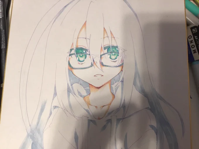 塗ってます 