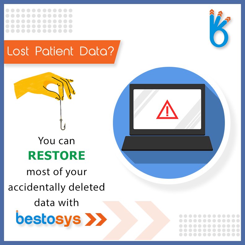 BestoSys's tweet image. #restoredata #recoverpatientdata #collectpatientdata #bestosys #affordableprcticemanagementsoftware #gobestosys