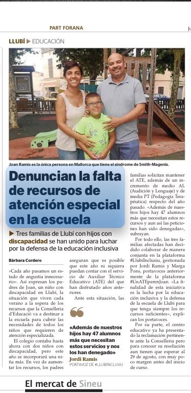 ...cada any igual; tot el nostre suport a les tres famílies i demanam a Més i Feina que pressionin al Govern del #Pacte per a que resolgui aquesta situació abans de començar el curs; nosaltres farem el que faci falta per a que així sigui #enPPositiu #feimPPoble