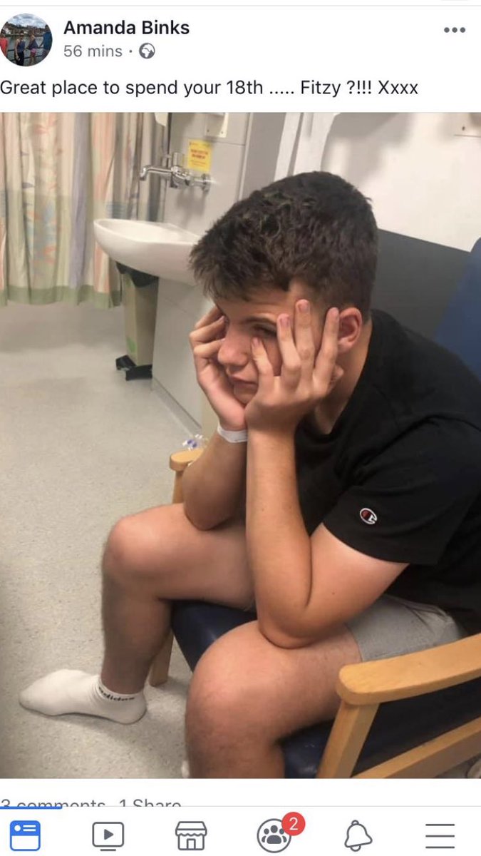 crofton_colts's tweet photo. We’d like to congratulate @Jackfitz0708 on getting that pissed on his 18th birthday his mum had to take him to hospital #weveallbeenthere #responsibledrinking #sameagainthisweekend 🍺🤢⚰️ https://t.co/MelbSs2Hzk