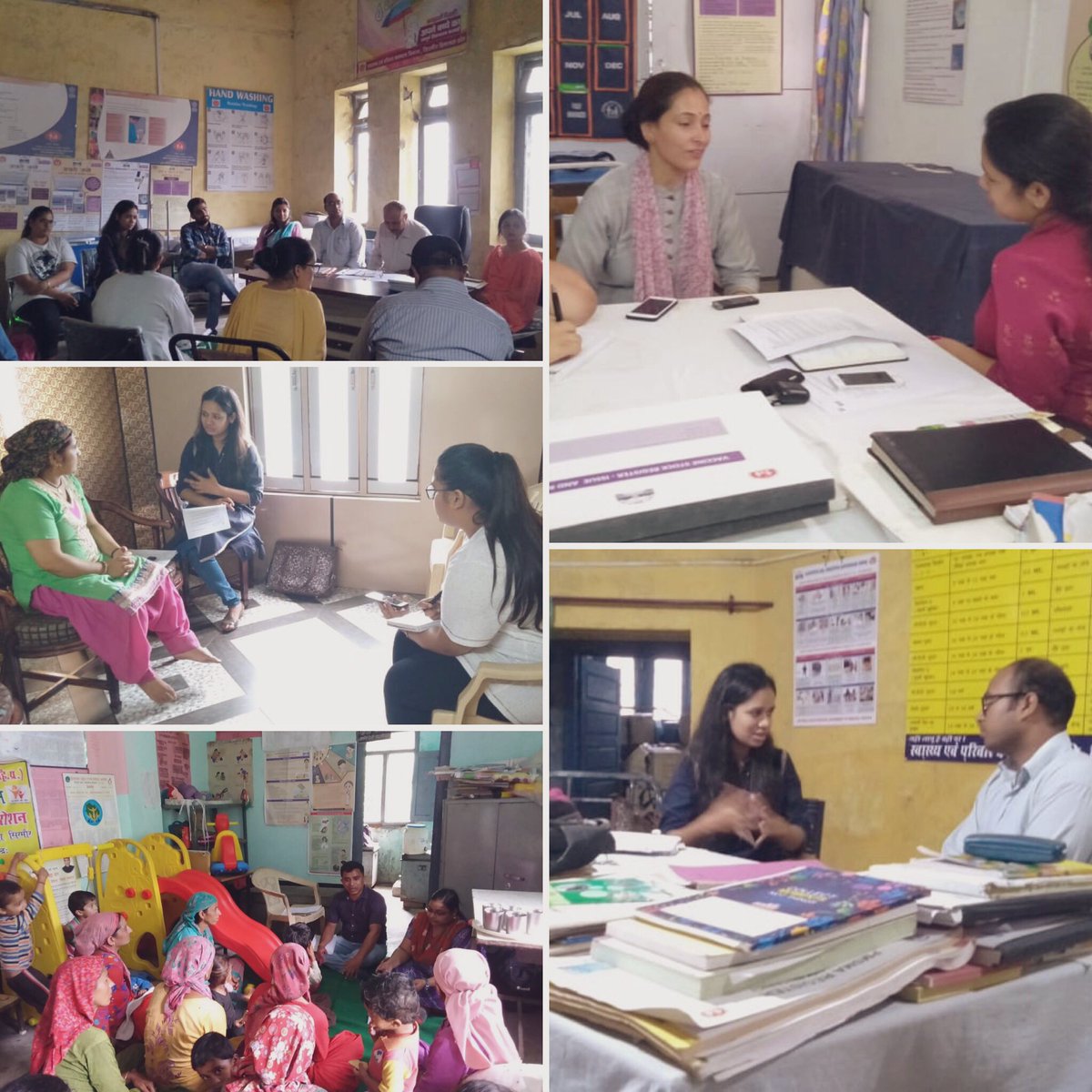 DrAyushiAgrawal's tweet photo. An interaction with Sarpanch, Mothers and health workers to get views on the success and bottlenecks of the immunization program to reach them more successfully! Kudos to health workers of HP for reaching the unreachable #reachingthepeople #FGD #IDI #drumbeating @mission_hp https://t.co/baO6cYxtvK
