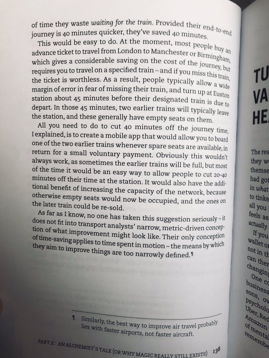 HS3Ltd's tweet photo. We are listening Rory! @rorysutherland @HS2ltd #IdeaAlchemy #HS3 #HS2 Alchemy: The Surprising Power of Ideas That Don't Make Sense https://t.co/ZxxDh1JoSZ https://t.co/S0B5I4VMSF