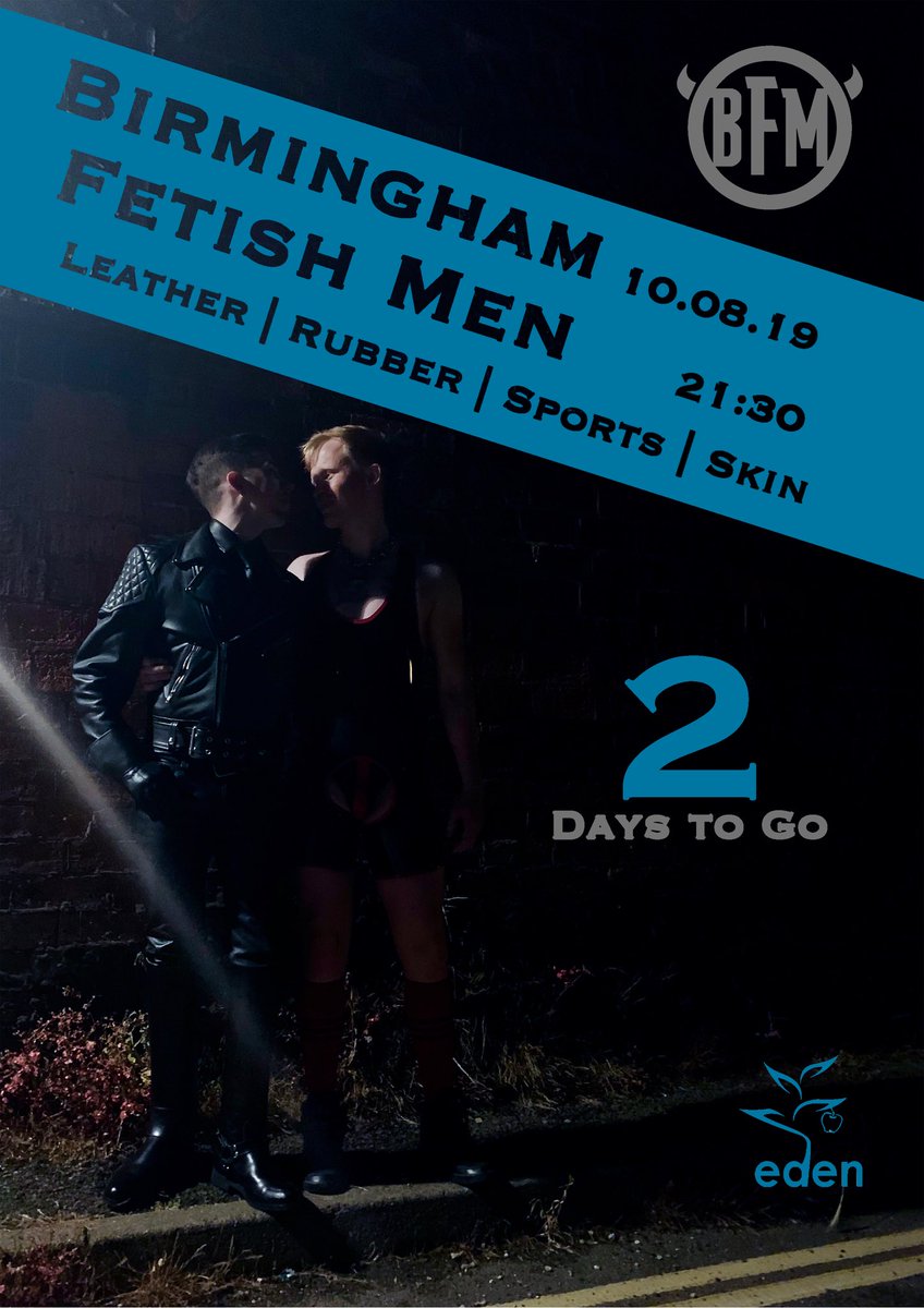 bfetishmen's tweet photo. Not long left guys!!! Get that rubber shined and those leathers polished! Looking forward to seeing everyone Saturday.... AND... we will be sharing some exciting news on Saturday too.... https://t.co/D5WHUmisoK