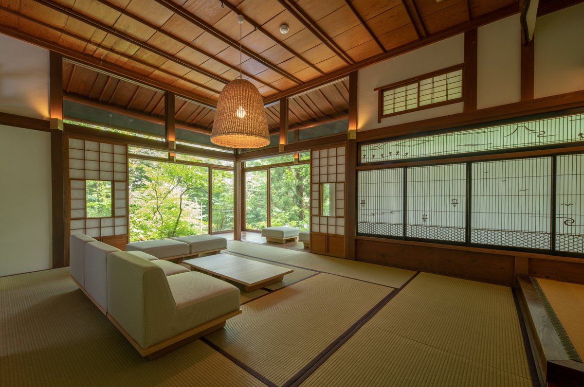 公式 四万温泉 積善館 على تويتر リニューアルopen 山荘 次の間付客室 多くの文豪や著名人が愛した 組子障子 のある本格書院造りのお部屋 温故知新 歴史ある当館でまた新たな 歴史 が産まれつつあります