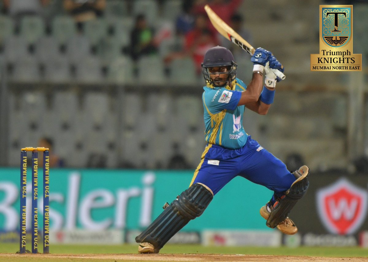 TriumphKnights's tweet photo. A special mention to the team management and owners for always looking after us really well. 

We had a fair share of ups and downs. It was a learning experience for me. - 
 #cricketer #cricket #sportsman #Mumbai #CricketChaRaja  #derapaaklejapak #TriumphKnights  #championsteam https://t.co/ljYvr1HsFS