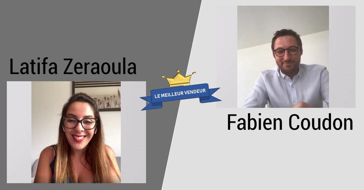 Mercom_Recrute's tweet image. ⏱️ A vos marques, prêts ? Votez ! ⏱️ Voici notre tout dernier duel en visio pour la 1ère édition du concours LE MEILLEUR VENDEUR ! Retrouvez Latifa et Fabien dans ce duel en 1/2 finale : "Un bon commercial doit-il avant tout savoir parler ou écouter ?" urlz.fr/ahXY