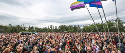 hiddenhighlands's tweet photo. Gaypride opening ceremony is today! The Pride Parade, outdoor festival and Pride Party will be on the 17th of August. Let‘s come together to celebrate and support universal human rights 🏳️‍🌈 More info: https://t.co/p5ta31DyEg https://t.co/BxLDpGV844