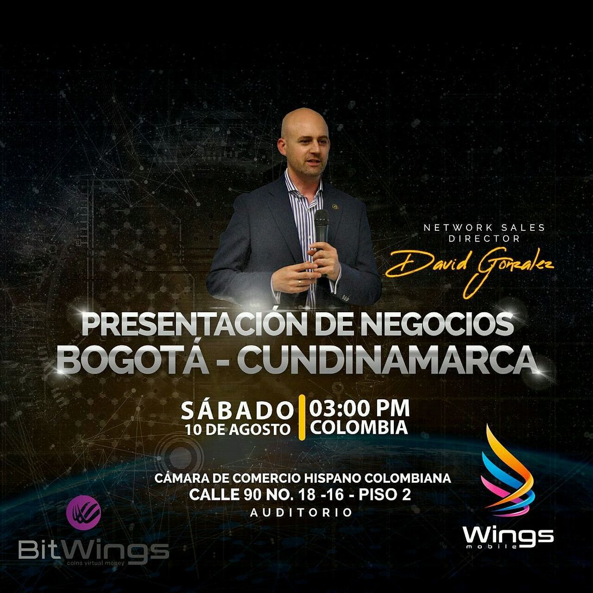 bitwingsteam's tweet photo. 💯✔End of the Latin America Tour August 2019❗⠀
⠀
👉The Director of Sharp David González will be present at the business presentation events:⠀
❗FRIDAY, August 9 in CALI - 7pm ❗SATURDAY August 10 in BOGOTÁ - 3pm⠀
⠀
🌍Take advantage of this great opportunity!⠀ https://t.co/Ke5OpocFRT