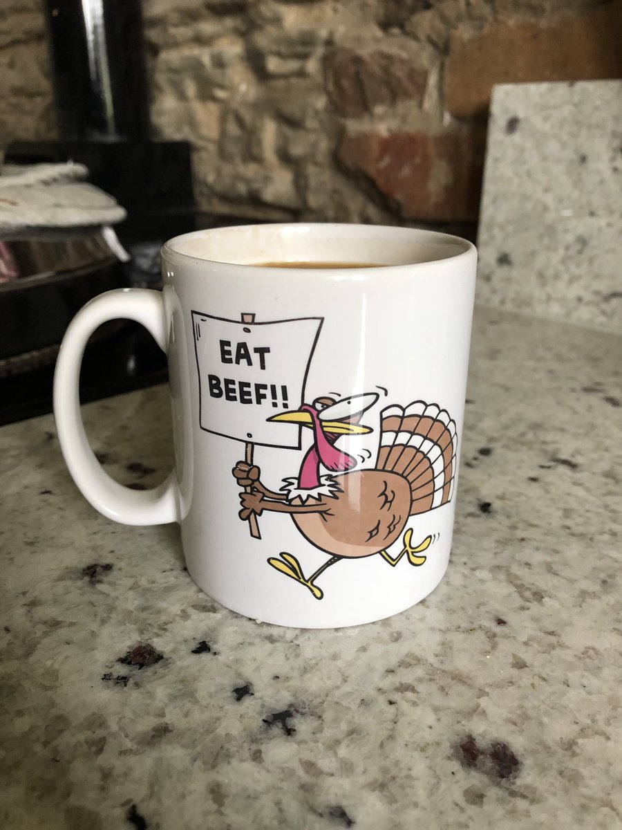 Turkeyfarming7's tweet photo. Morning cuppa before the paperwork starts π. Weβre #teamturkeys all the way here #Farm24 @FarmersGuardian https://t.co/WTynRwTZYB