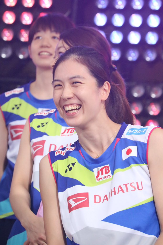 ひよこまめ على تويتر Ws4人 決意表明はおっくーとあかねちゃんだけ指名でした 世界バドミントン 奥原希望 山口茜 大堀彩 高橋沙也加