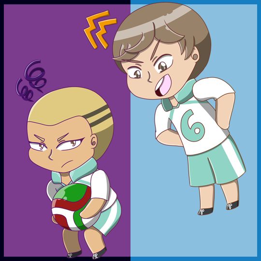Minty Cocoa Haikyuu Hq Kyouhaba Kentarokyotani Shigeruyahaba Anime Manga Fanart