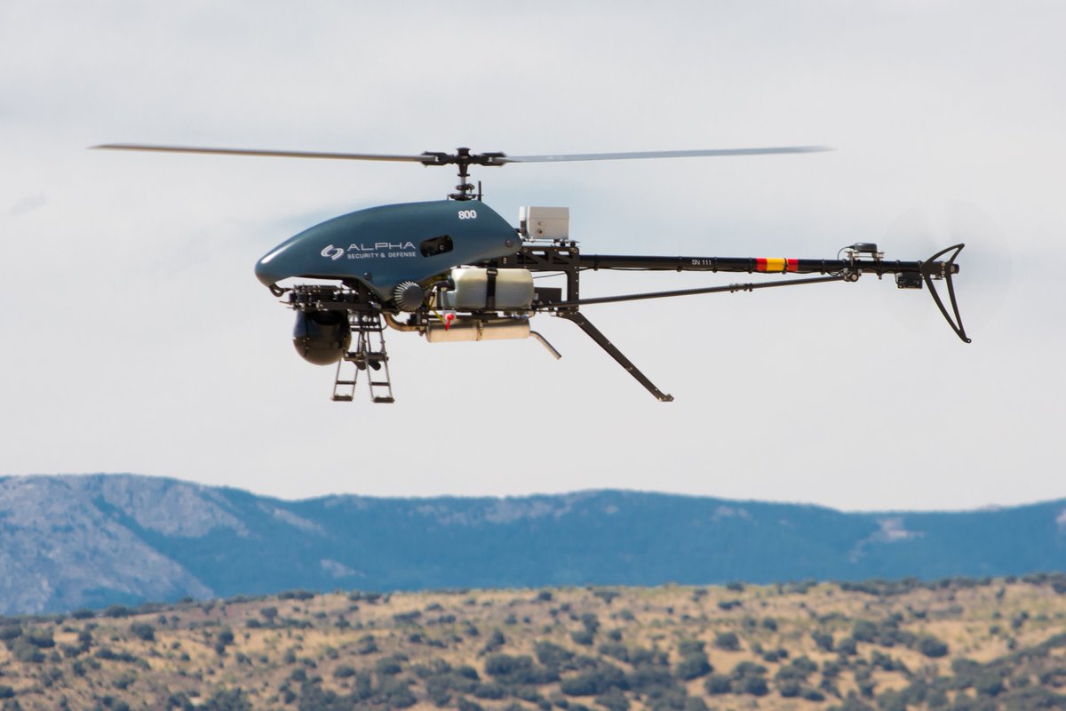 AlphaSecDef's tweet image. Tactical #UAV helicopter #Alpha800
- Robust
- Reliable
- Versatile

bit.ly/Alpha800