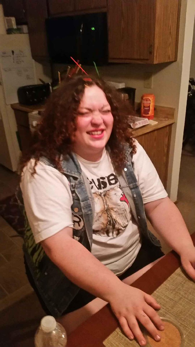 Me, wine drunk playing kerplunk, reenacting those jesus in thorn paintings. Never deleting ever.