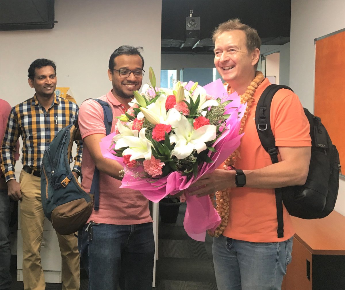 GyanMatrix's tweet photo. Its highly inspiring to witness such scholarly & enthusiastic persona.
It's our honor to have you here !
Welcome, Oliver Trabert !
#GyanMatrix #welcome #happytohaveyouhere #GlobalEnglish #learnship https://t.co/0n5AbKjZB6