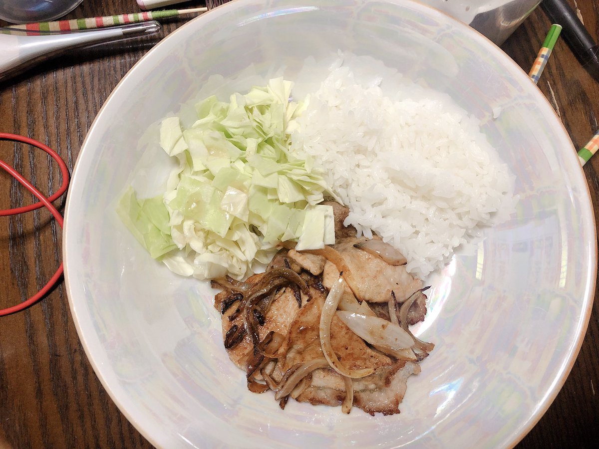 S67472520's tweet photo. 意外と上手くいった生姜焼き🥓 https://t.co/tLCpCsyotC