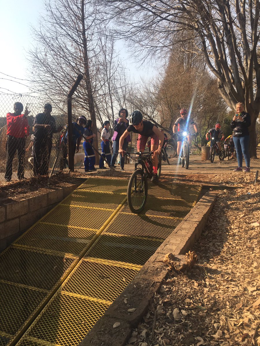 Morning pre ride for our #HollardJUMA2019. You can still register at joziadventure.co.za <a href="/JUMAMTB/">Hollard JUMA</a> #hollardjozitrails #betterfutures