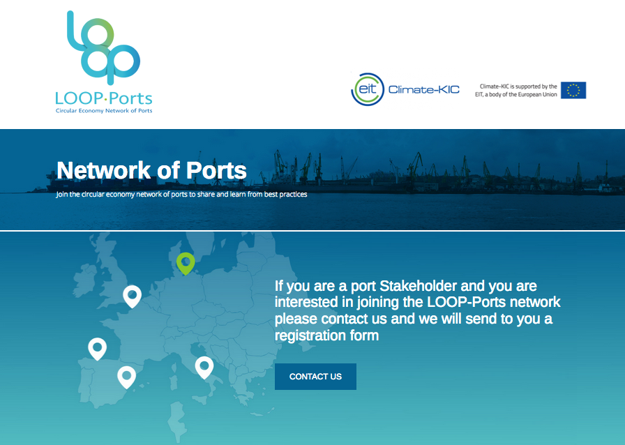 PortsLoop's tweet photo. More than 30 port stakeholders have already joined the Circular Economy Network of ports. Join now to learn about the current best practices related to circular economy in ports! More information here: https://t.co/Rk21Z09wT0
#circulareconomy @ClimateKICspain https://t.co/Rd5fMKVt8X