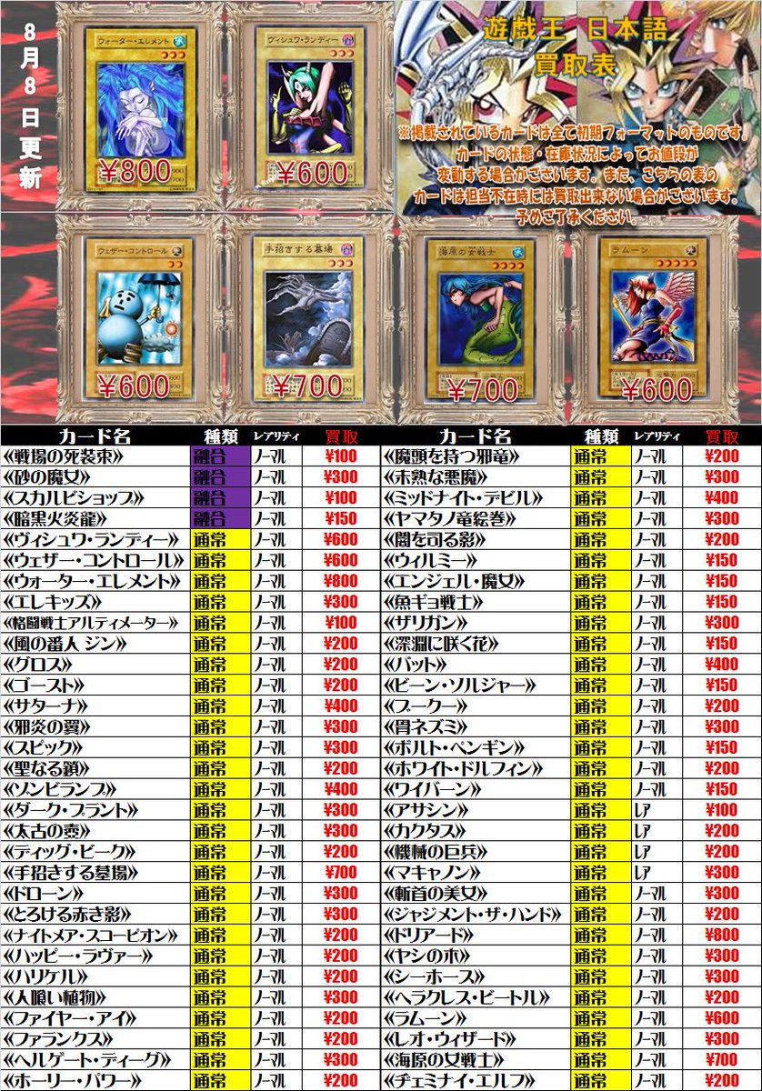 ホビーステーション買取センター シングル通販店 Sur Twitter 遊戯王 日本語 遊戯王ゲームシリーズでもお馴染み Ocg初期カードを 買取募集中です お手持ちのカードボックスや押入れの中に眠っているかも Boosterシリーズ 各種レアカード等をお持ちの方は是非
