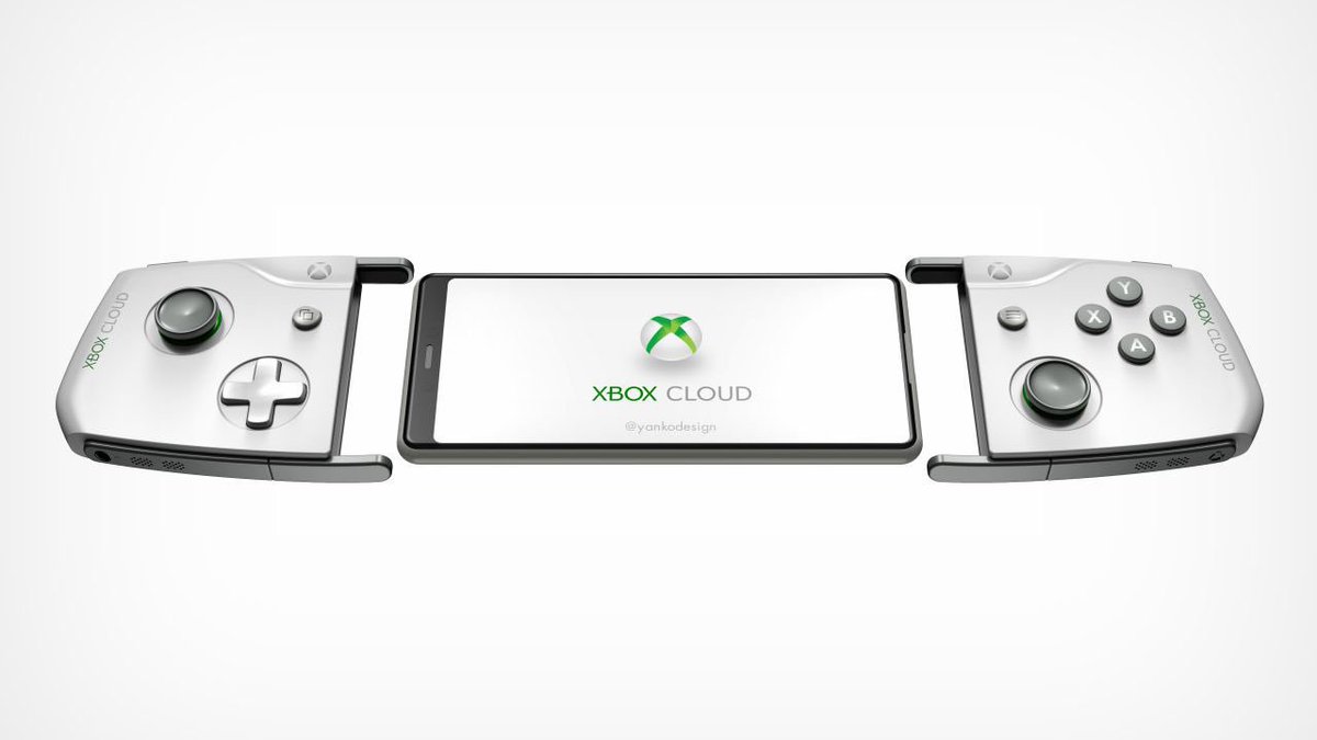 The_TechCompany's tweet photo. Microsoft have just filed a patent for a handheld Xbox. This would be class if it goes into production. #xbox #gaming #thetechco https://t.co/1ouRVWo29D