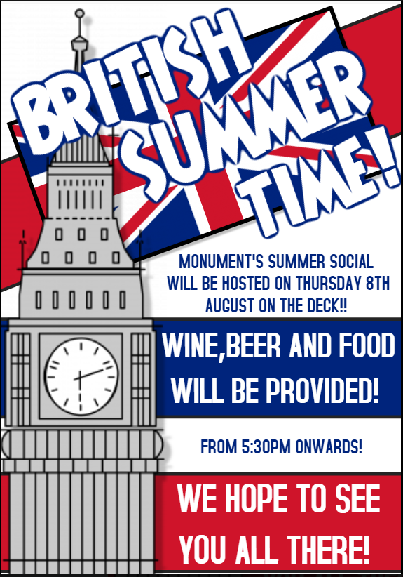 🏴󠁧󠁢󠁥󠁮󠁧󠁿Today's the big day!!🏴󠁧󠁢󠁥󠁮󠁧󠁿

Head up to The Deck at 5:30pm to get the party started🥂

We hope you are just as excited as we are!😁
 #events #monument #british #summer #party #servicedoffice