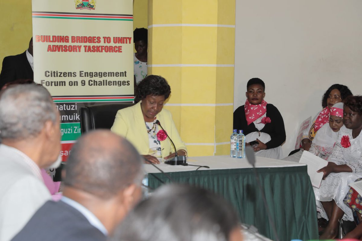 KituiOnline's tweet photo. "Top seats have always gone to men. We propose it be compulsory for a candidate to have a running mate of the opposite sex." Governor Charity Ngilu #MadeInKitui https://t.co/RoxbAHUfpr