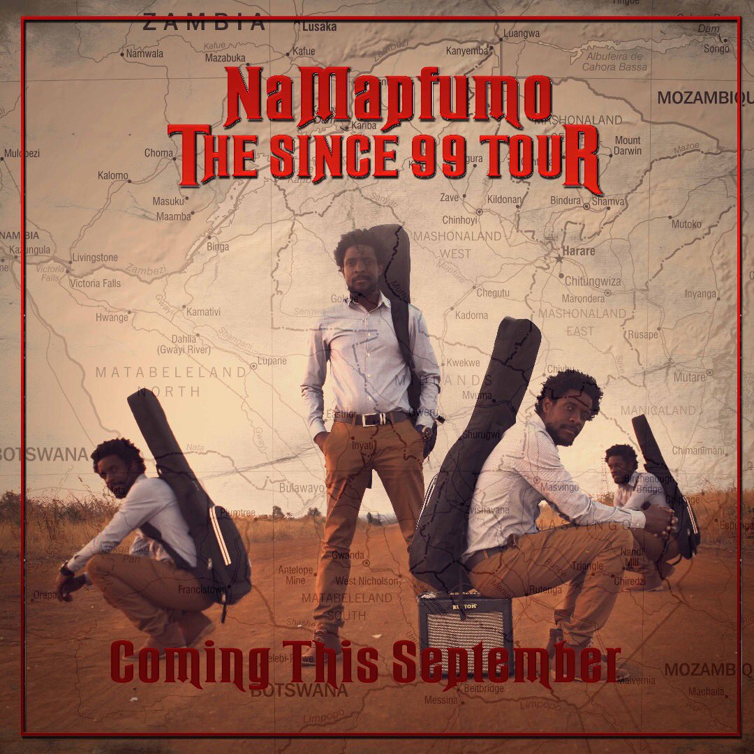 namapfumo's tweet photo. It’s time...The tour starts in Mutare on the 7th of September.. https://t.co/UUnhpUaOlI