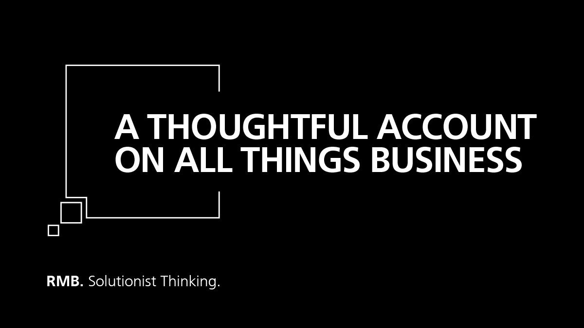RMBCIB's tweet photo. We’re now RMBCIB. You can still stay up-to-date with #RMBGlobalMarkets insights, as well as corporate and investment banking news, #SolutionistThinking initiatives, and FinTech updates. https://t.co/HZIhnofiiO