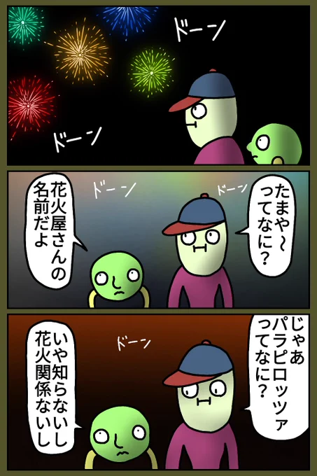 花火
#漫画 #絵 #イラスト #お絵描き #落書き 