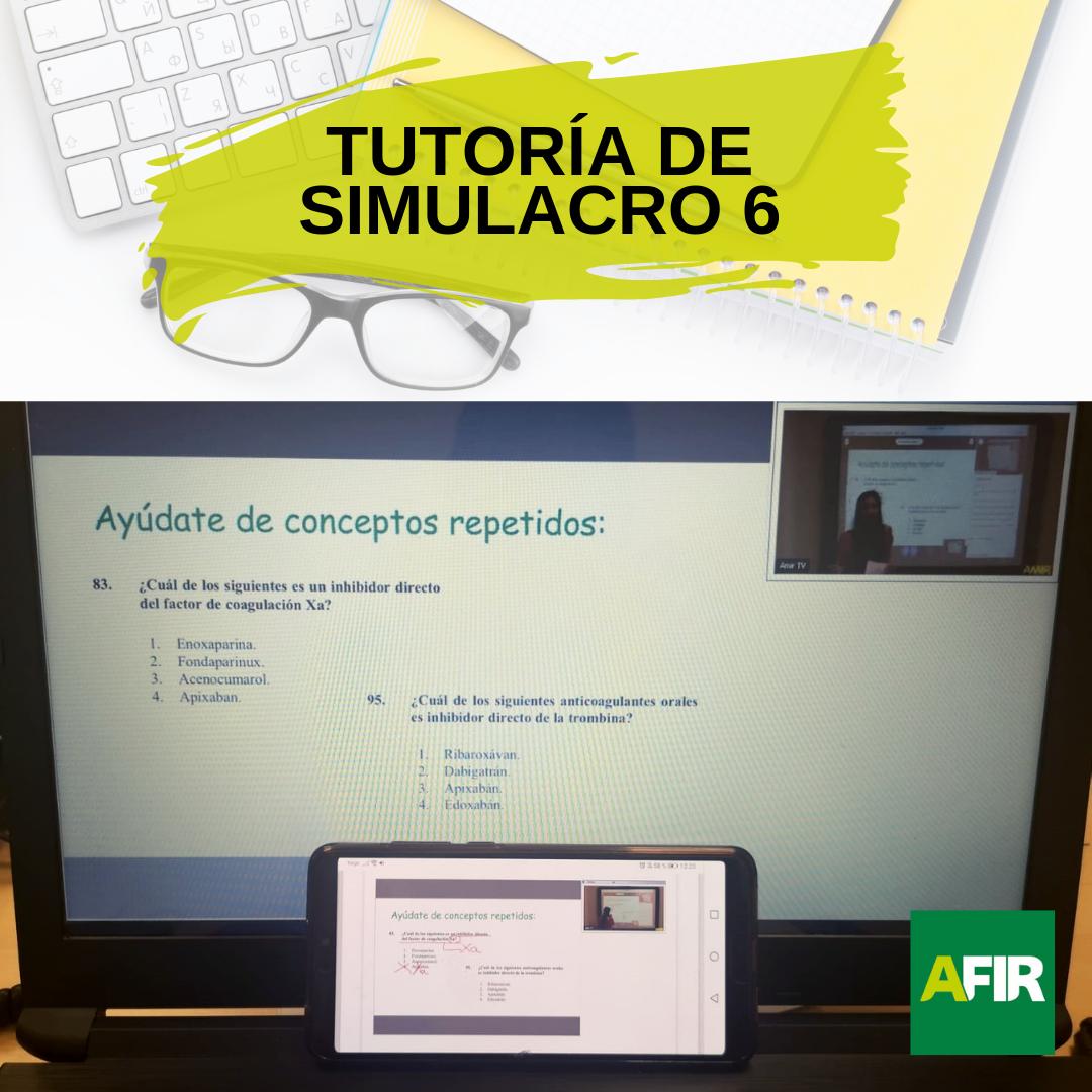 HOY👉Tutoría de Simulacro 6
¡Donde quieras y como quieras!
Ordenador💻 Tablet🖥Móvil📱
Tenemos los mejores recursos para garantizaros la mejor preparación en todo momento🤓
-
#AFIR #AFIRAcademia #Tutorias #ClasesONline #PReparacionFIR #FIR2019 #Farmacia