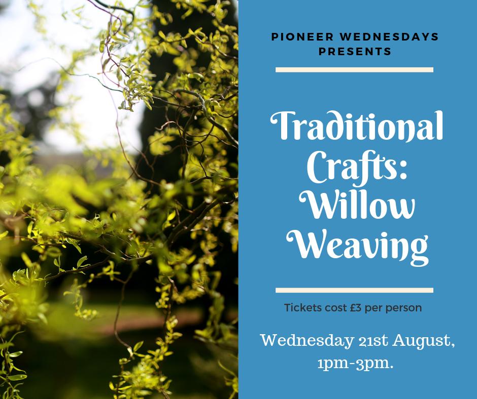 Co-operative Heritage Trust (@coopheritage) on Twitter photo Wednesday 21 August, 1-3pm. 
Creative with Nature will be coming to the museum to teach us the traditional craft willow weaving.
ยฃ3 per person. Suitable for the whole family.
To book email museum@co-op.ac.uk / ring 01706 524920 Wednesday 21 August, 1-3pm. 
Creative with Nature will be coming to the museum to teach us the traditional craft willow weaving.
ยฃ3 per person. Suitable for the whole family.
To book email museum@co-op.ac.uk / ring 01706 524920