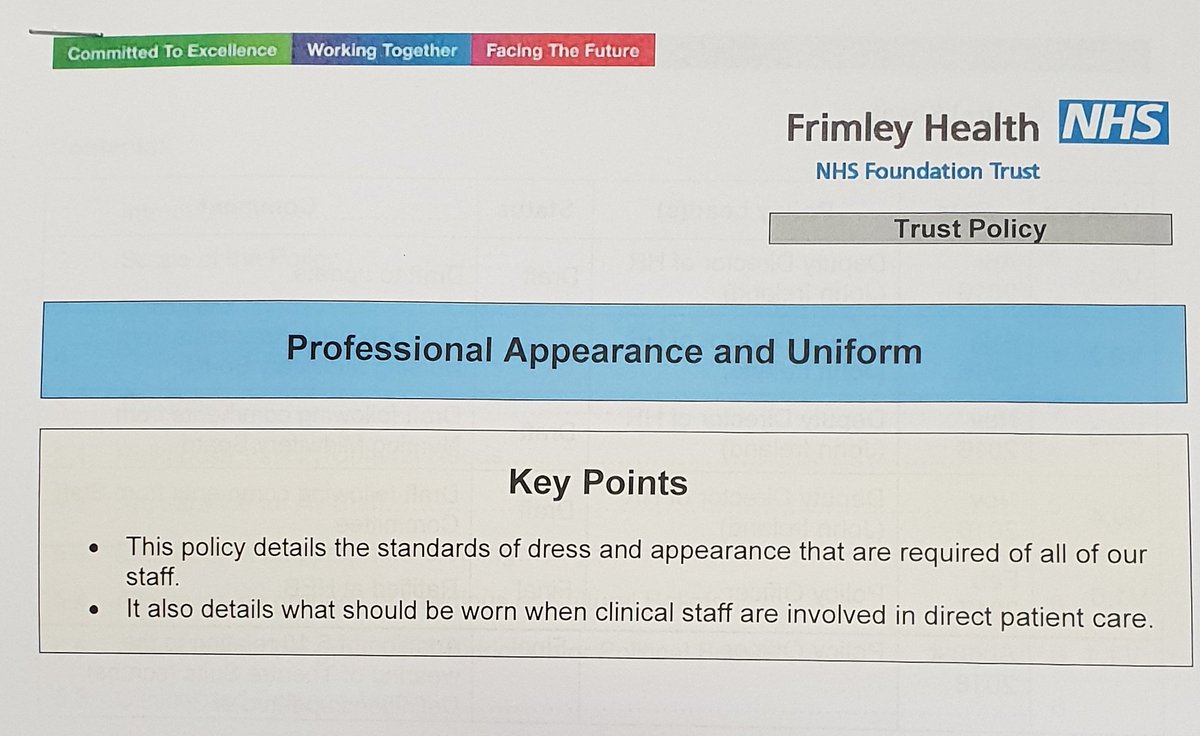 What does professionalism mean to you? Does appearance make a difference?

Ping @StNurseProject @nmcnews @WeNurses @ProfJuneG @NurseEdUK @BucksNewUni @UniWestLondon @healthscisurrey @FHFTnursing 

#professionalnurse #nursingprofession #Nursing