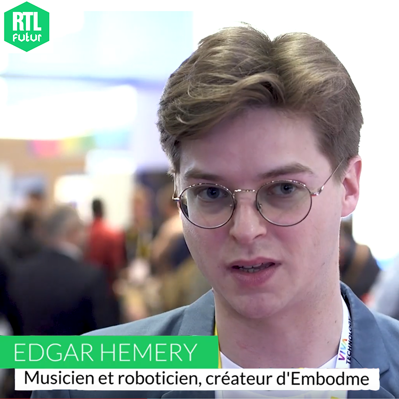 Mines_Paris's tweet photo. 🙌💪 Nos Mineurs ont du talent
Découvrez Edgar Hemery avec @embodme imaginé lors de son doctorat à @MINES_ParisTech : un instrument gestuel tridimensionnel qui crée la #musique par le geste: https://t.co/lI0AMQBtzT via @RTLFrance 🎹🎼  #innovation #startup @ondeorange https://t.co/PHAp6FzbI3