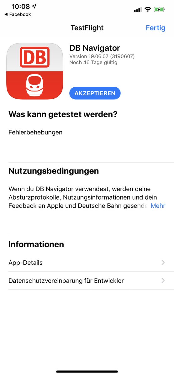 patrickkulhei's tweet photo. Jetzt helfe ich der @DB_Bahn die #NavigatorApp zu verbessern. 🤩 https://t.co/rR0VdDaOuq