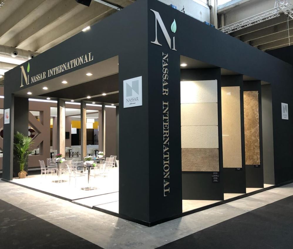NassarStone's tweet photo. Nassar Stone’s powerful participation in the Marmo+mac trade fair 2018, Verona, Italy.  Celebrating 23 years of continuous annual participation here. 
#nassarstone #35years #stone #design  #interiordesign  #technology #fair #Marmomac #verona https://t.co/FhPcJVF74y