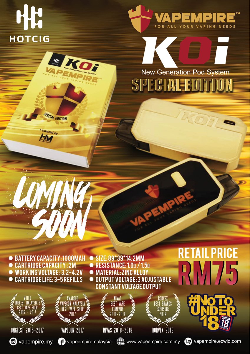 Vape Empire Malaysia On Twitter Buckle Up Be Ready We Are