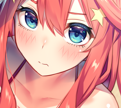 黒結(くろゆい)🔞宣伝垢さんがTwitterに投稿した中野五月(五等分の花嫁)のイラスト。