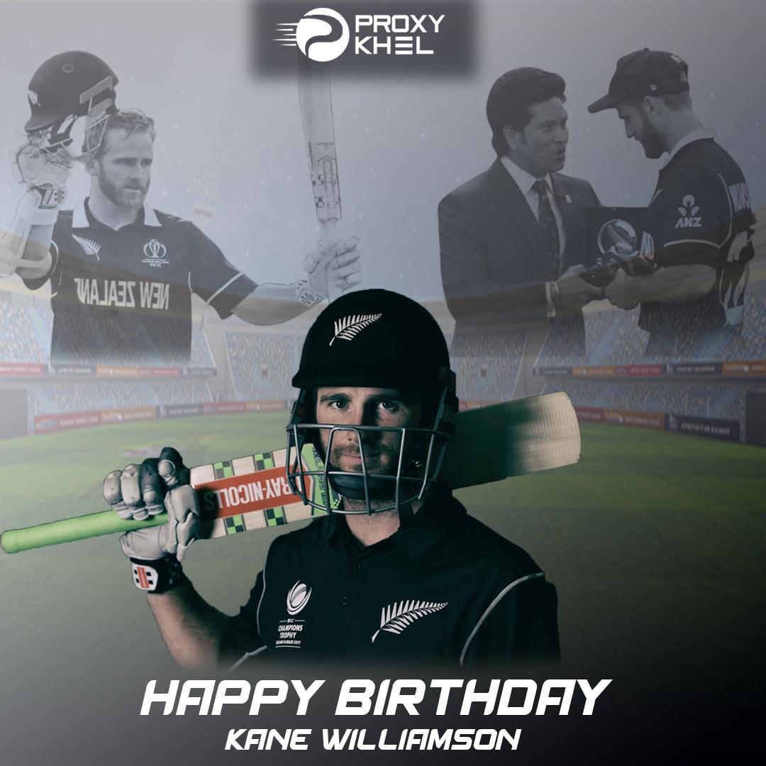 proxykhel's tweet photo. Classy Batsmen, Great Captain, and a True Gentleman of Cricket.
#ProxyKhel family wishes #KaneWilliamson a very Happy Birthday and a bright future!!

#fantasycricket #KaneWilliamson #birthdaywishes #gentleman #newzealand #cricketlovers. https://t.co/G8RxEIZJFV