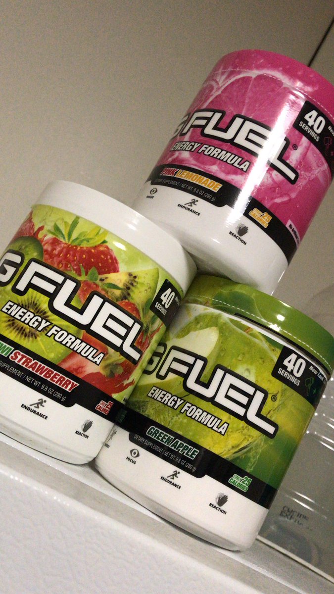 RaydellFlores's tweet photo. I have a new addiction @GFuelEnergy lol. It’s like morning coffee for me https://t.co/tL9ol1PrlW