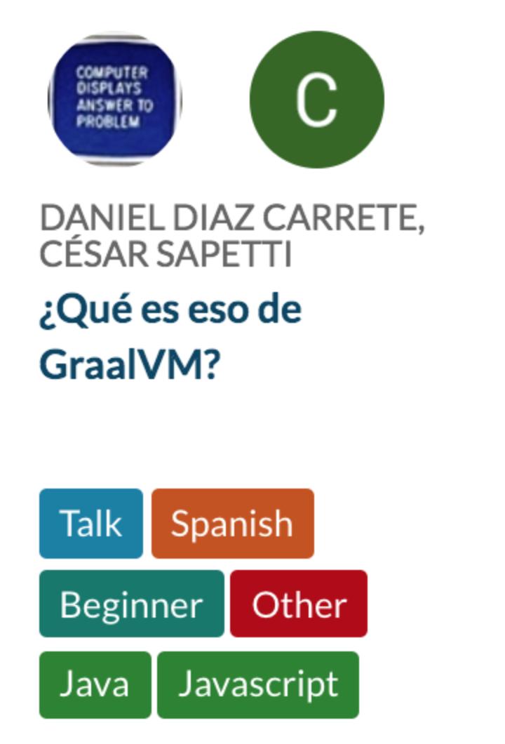 commitconf's tweet photo. .@Softtek nos acompaña un año más en Commit como patrocinador Gold 🙌 Sus compañeros @DiazCarrete y @cesar_sapetti, además, nos ofrecerán una charla interesante de introducción a GraalVM, una nueva maquina virtual políglota de alto rendimiento.

https://t.co/Yk9mcuv7z8 https://t.co/4Pwh7EKiQC