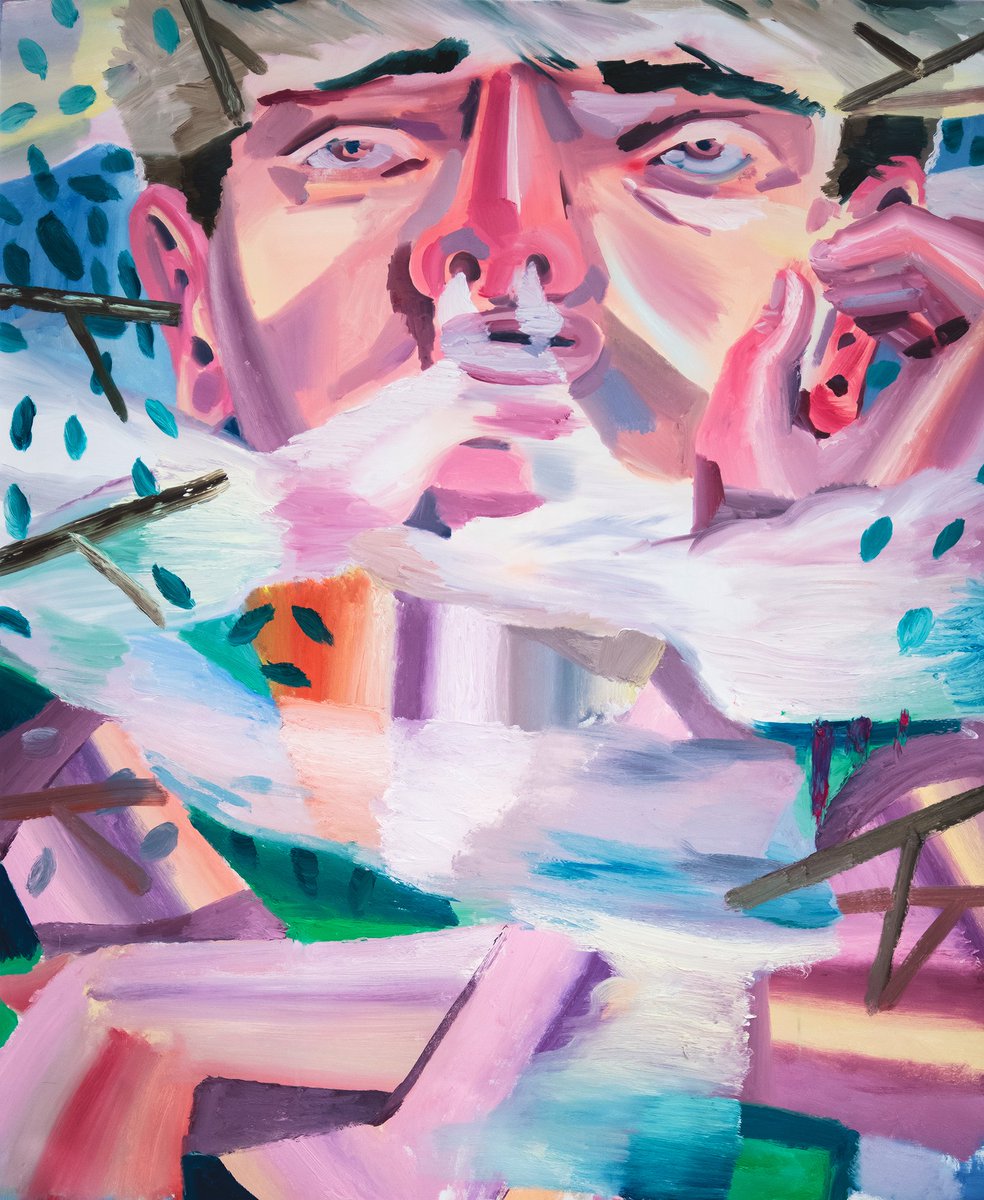 KuenstlerhausKM's tweet photo. Heute Abend in der #AADN gibt Direktor Sandro Droschl eine Kuratorenführung durch die Ausstellung Ákos Ezer. Ábstract Hungary. Beginn: 18 Uhr. Eintritt frei! Credits: Ákos Ezer, Cloud breathing, 2019 https://t.co/AlzDaVHEha