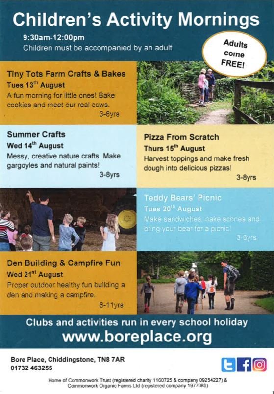 Children's activity mornings at <a href="/BorePlace/">Bore Place</a> 😁 #funfunfun