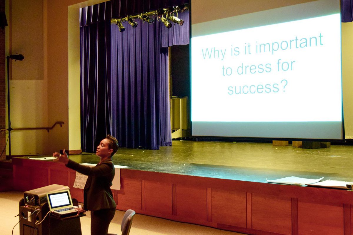 SummerLEAP's tweet image. LEAP students discuss the importance of self-presentation and dressing for success! #acsummerleap @acsrochester #leap #summerleap #education #enrichment #fashion #teaching #learning #summerlearning #restorative #success #inspiration @rcsdnys @rocrestorative @rcsdinnovation