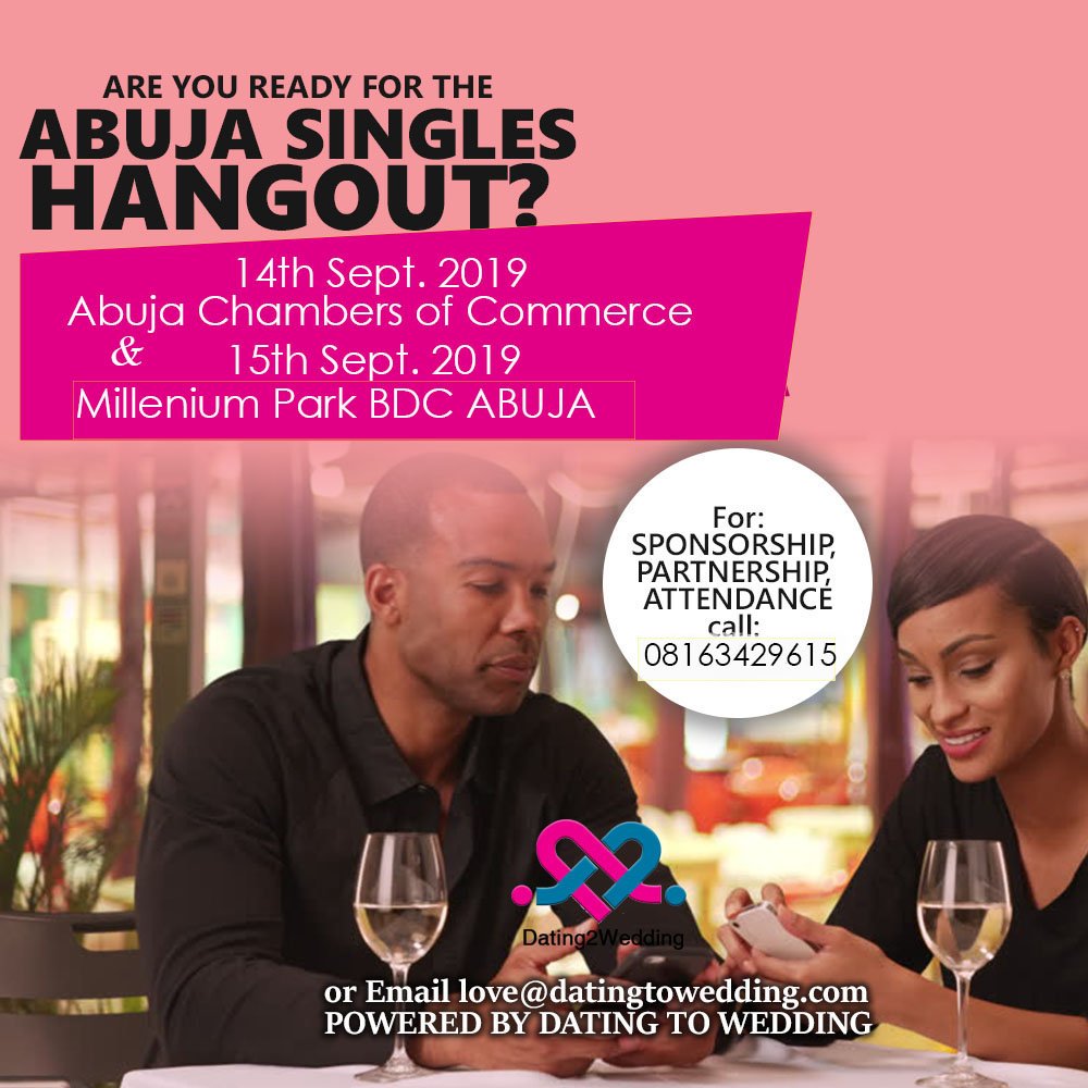 Are U Single, ready for True Love &amp; Want Meet The Partner of Your Dreams? U cant afford to miss this Singles Event of the Year  <a href="/datingwedding/">Datingtowedding</a>! 
Whatsapp/Telegram 08163429615 to be a DTW Member (MEMBERSHIP IS FREE)
datingtowedding.com/event
#FirstBankSMEConnect