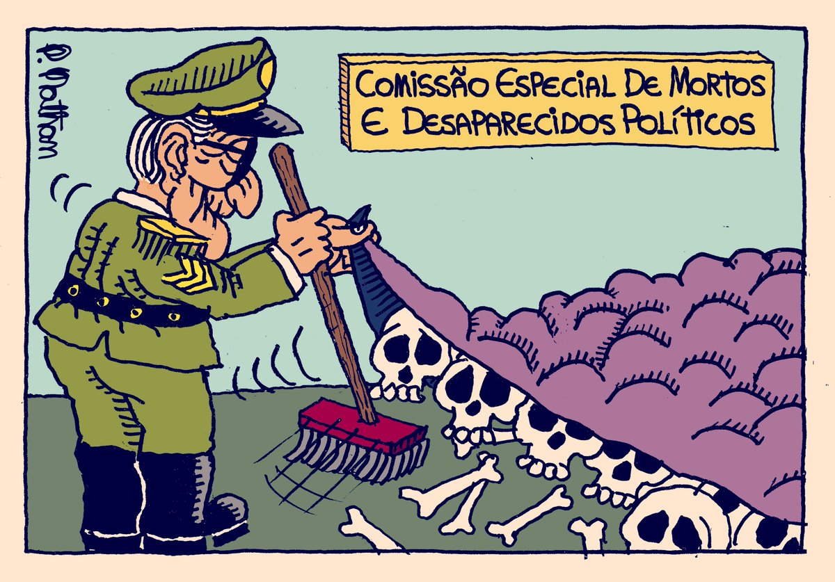 naoporisso's tweet photo. Agora vai...
#ditaduranuncamais
#desaparecidospolíticos
#desenhospelademocracia
#charge
#ilustração https://t.co/qxXEo77jWE