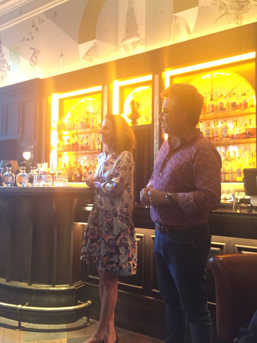 AmathusHelene's tweet photo. Today was the launch of Manguin distillery in the UK, exclusive to Amathus. What a lovely range! #olivegin #manguin @maison_manguin https://t.co/zvthfMRgJa